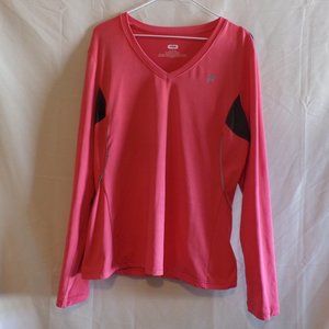 Fila Women’s Pink Long Sleeve Top – Size Large